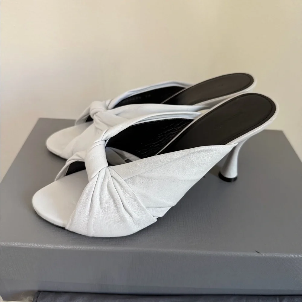 BALENCIAGA DRAPY SANDALS - Picture 4 of 8
